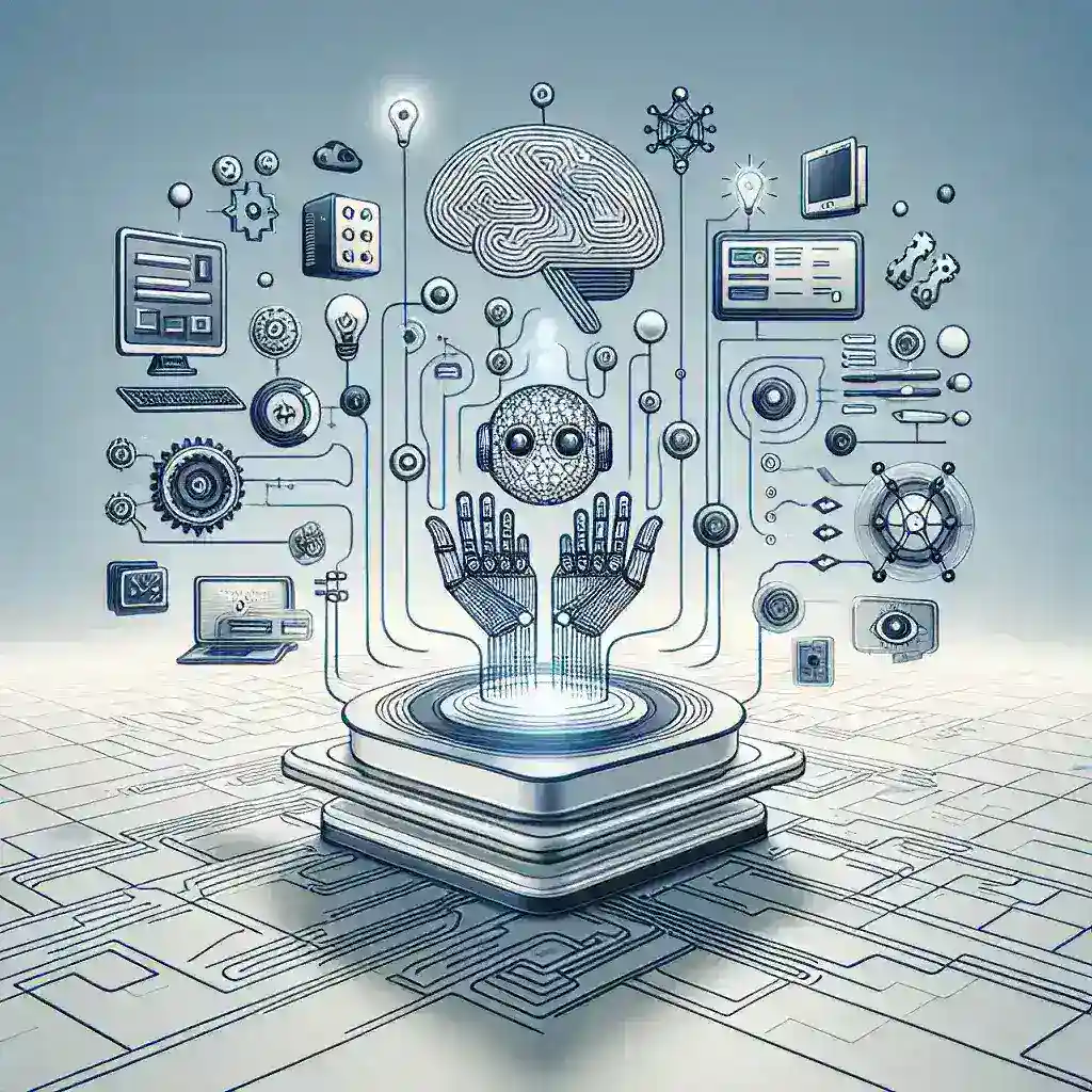 "Comparative overview of top chatbot builders with GPT integration, showcasing user-friendly interfaces and AI capabilities in a technology-focused environment"